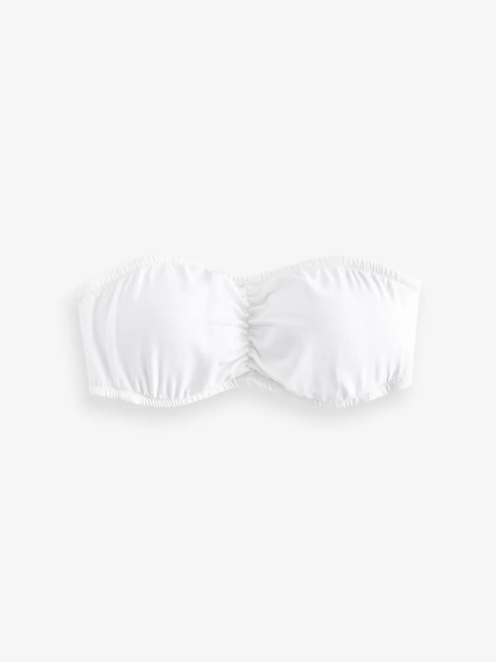 Zwart/wit - Verpakking van 2 katoenrijke bandeau ultimate comfort beha's