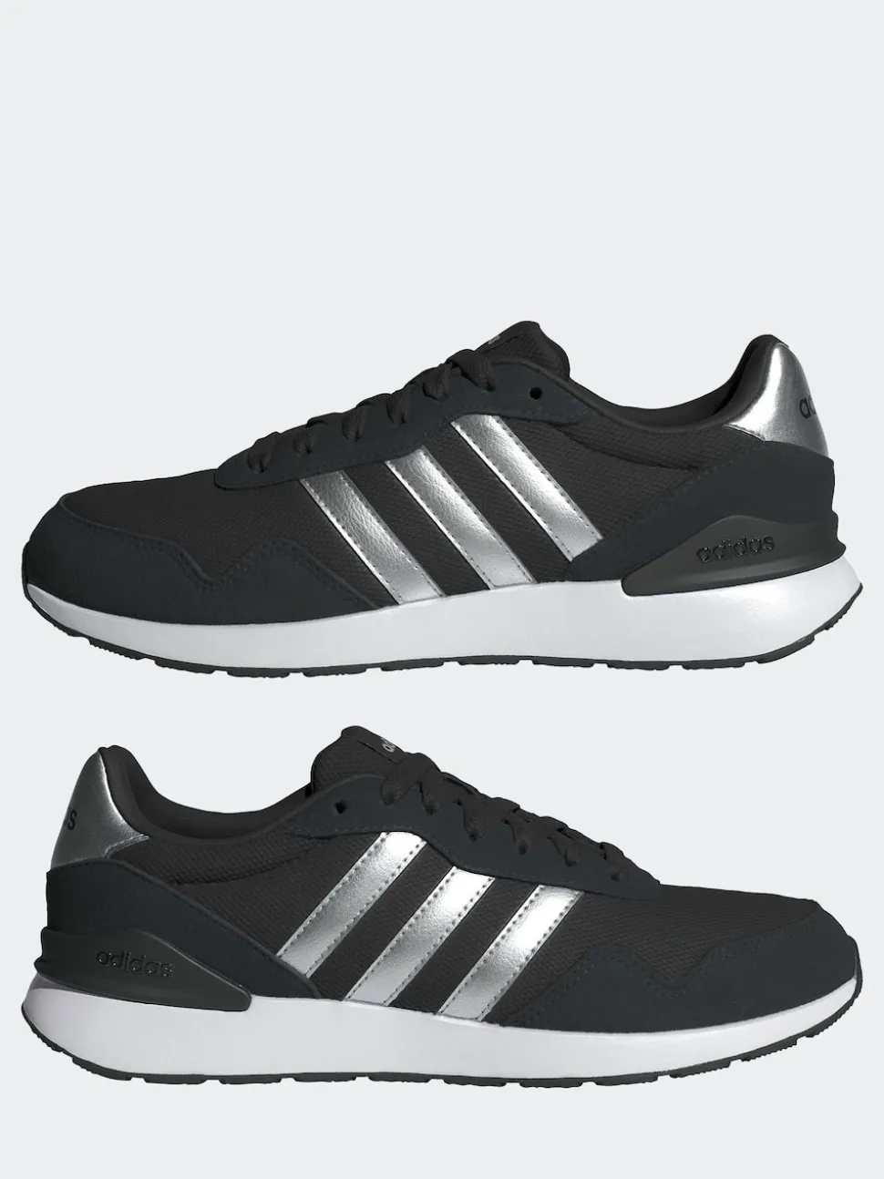 Zwart/zilver - adidas Run 60s 4.0 sneakers